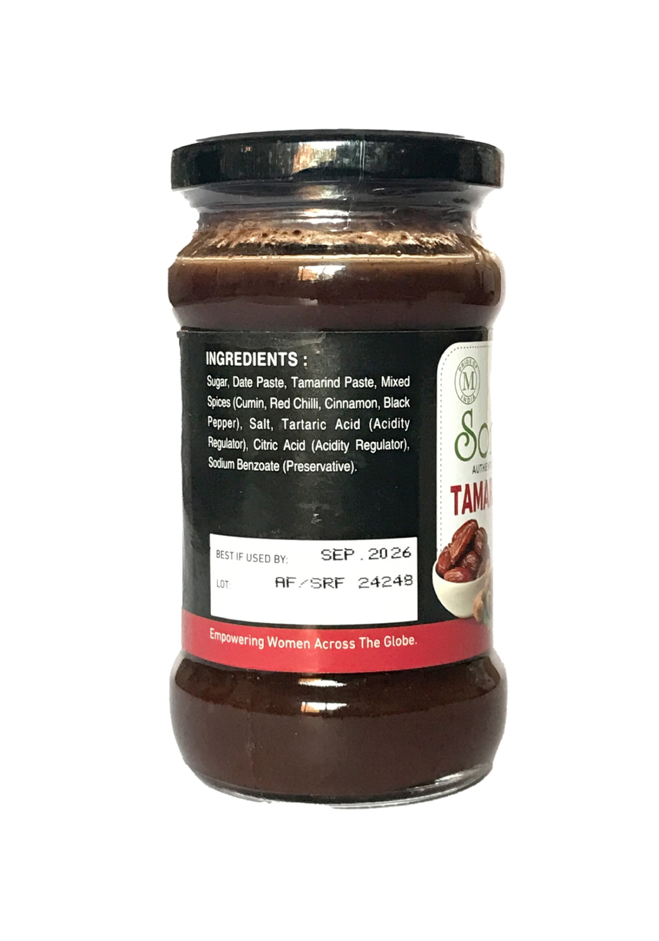 slide 2 of 2, Sonarani Tamarind & Date Chutney 312G, 312 gram