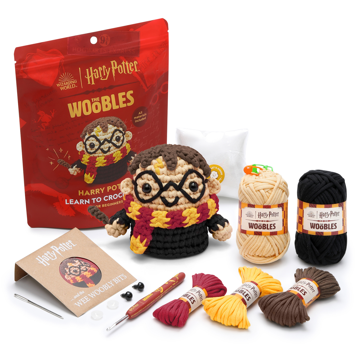 slide 2 of 3, The Woobles Harry Potter Crochet Kit, 1 ct