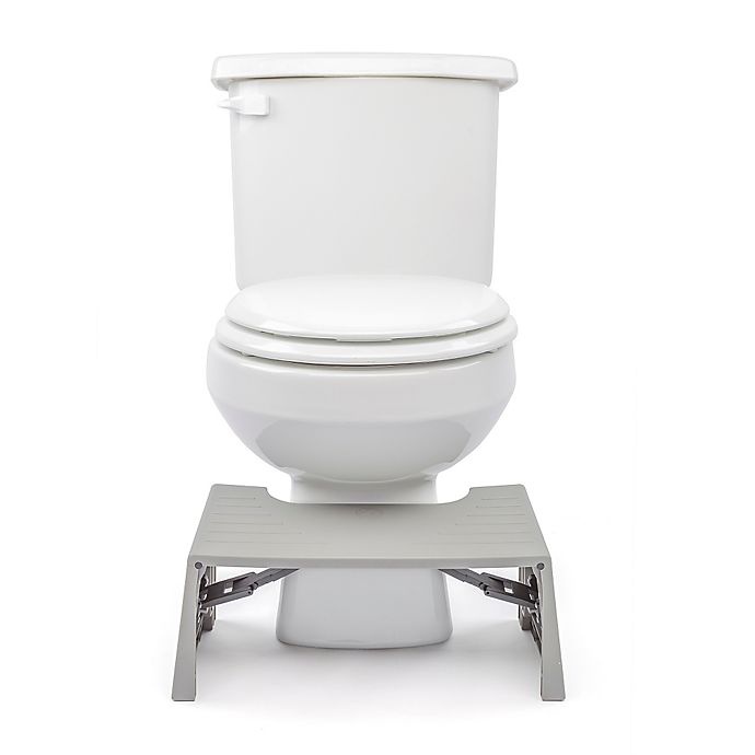 slide 4 of 5, Squatty Potty Porta-Squatty Foldable Toilet Stool - Grey, 1 ct