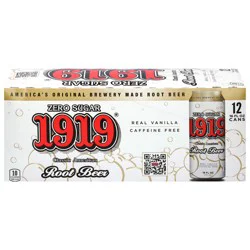 1919 Rootbeer 1919 Zero Sugar Root Beer 12pk