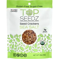 Top Seedz Sea Salt Seed Crackers