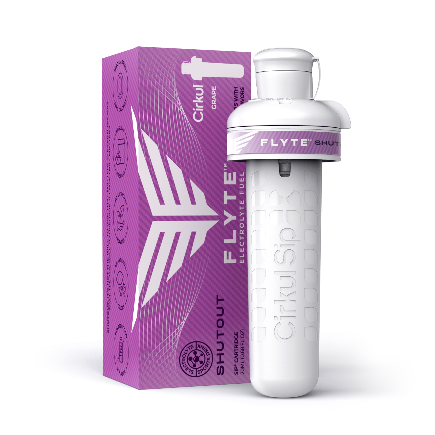 slide 1 of 1, Cirkul Flyte Shutout Flavor Cartridge 1-Pack, 1 ct