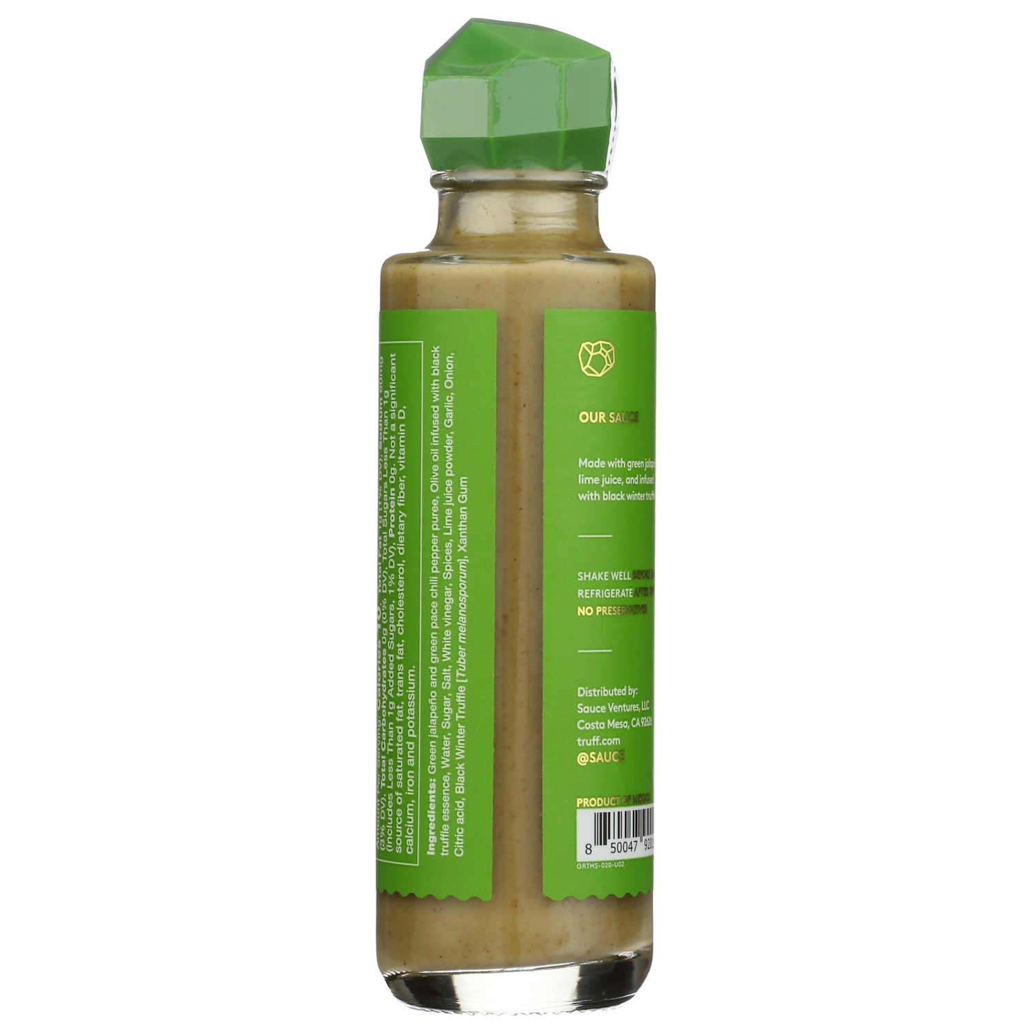 slide 2 of 3, Truff Jalapeno Lime Black Truffle Infused Hot Sauce 6 oz, 6 oz