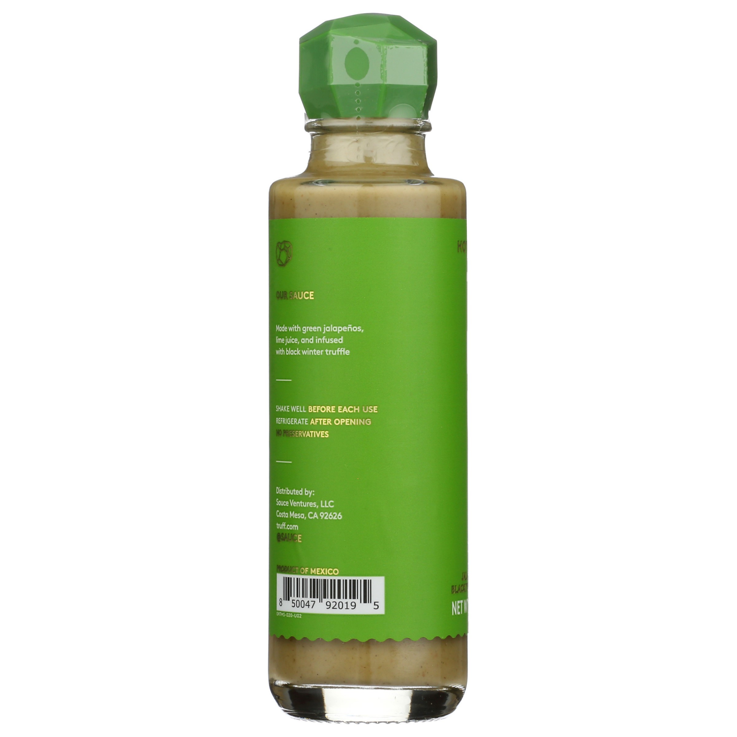 slide 3 of 3, Truff Jalapeno Lime Black Truffle Infused Hot Sauce 6 oz, 6 oz