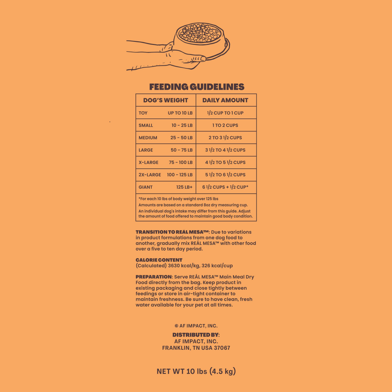 slide 5 of 5, REAL MESA REÁL MESA Adult Dog Food Mediterranean Chicken & Rice Entrée, 10 Lb, 10 lb