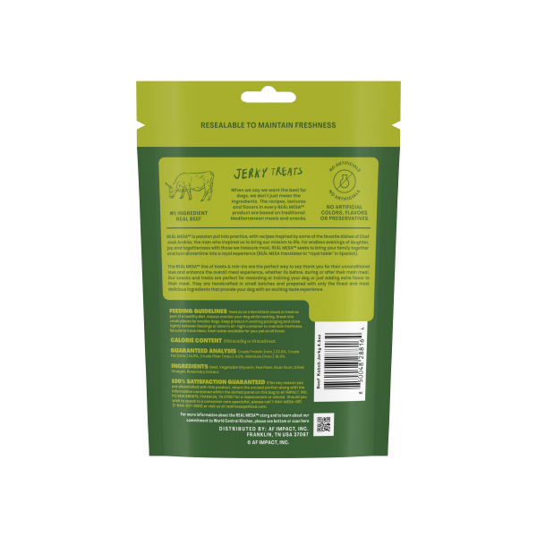 slide 20 of 29, REAL MESA REÁL MESA Jerky Treat Beef Kabob, 4.5 Oz, 4.5 oz