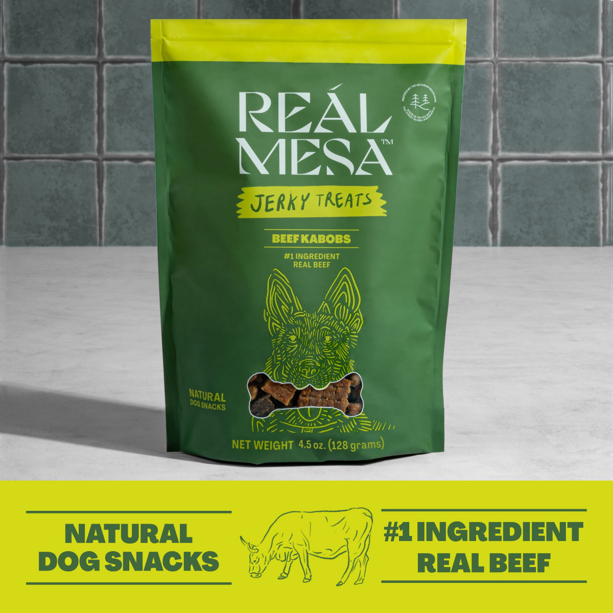 slide 5 of 29, REAL MESA REÁL MESA Jerky Treat Beef Kabob, 4.5 Oz, 4.5 oz
