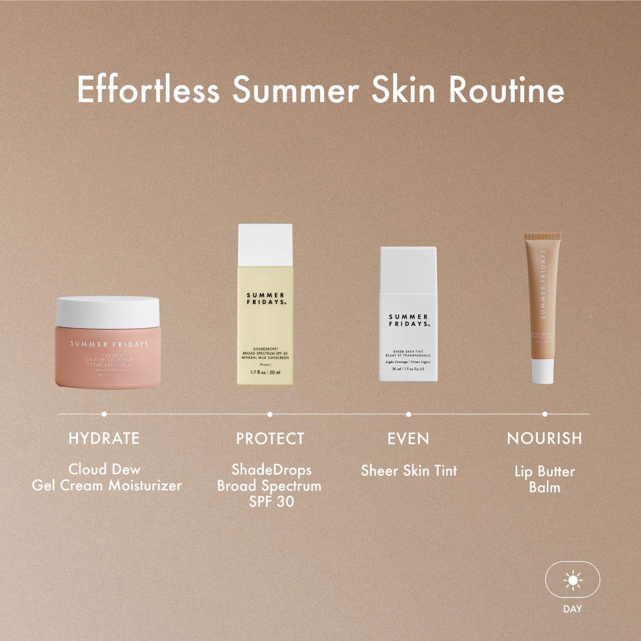 slide 10 of 11, Summer Fridays Sheer Skin Tint with Hyaluronic Acid + Squalane Shade 2.5, 1 oz / 30 ml