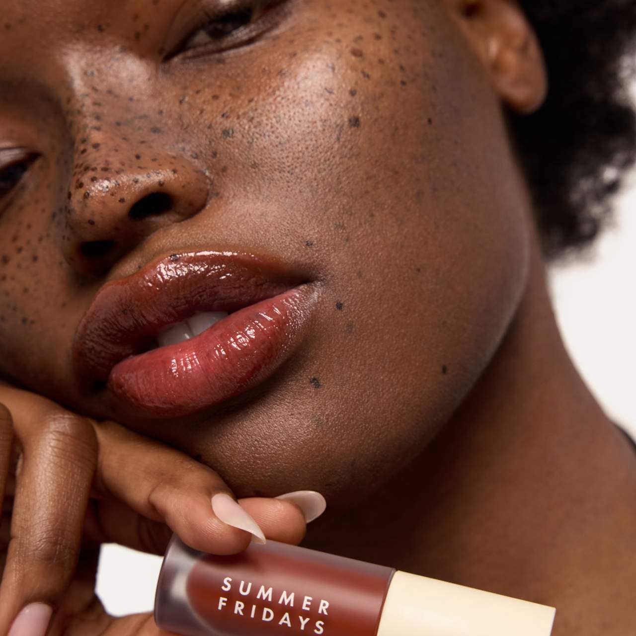 slide 8 of 12, Summer Fridays Dream Lip Oil for Moisturizing Sheer Coverage Midnight Berry, 1 ct