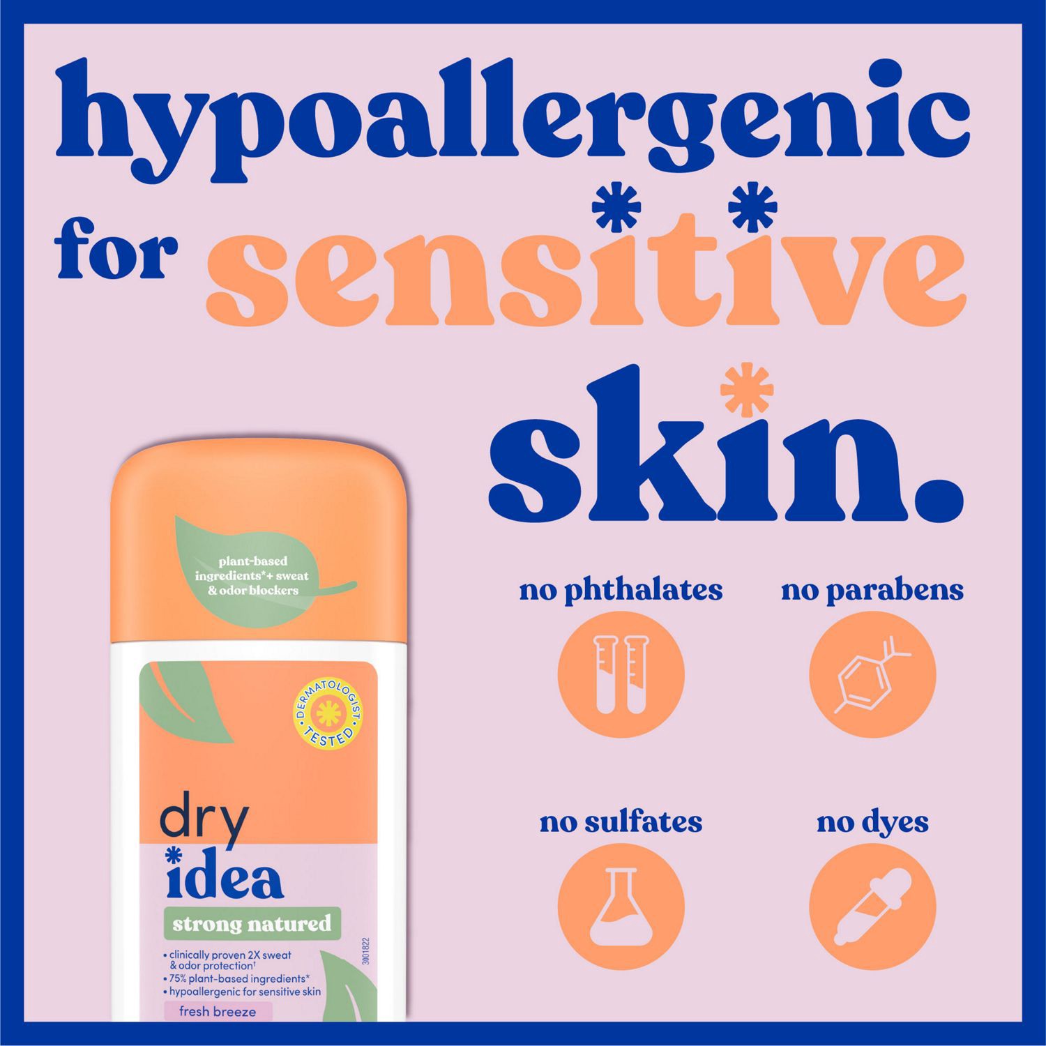 slide 4 of 10, Dry Idea Fresh Breeze Antiperspirant & Deodorant 2.6 oz, 2.6 oz