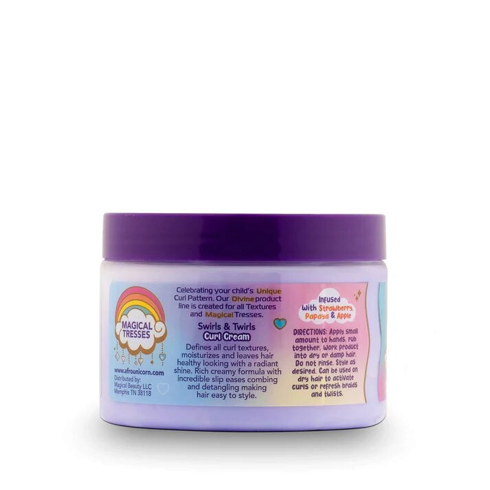 slide 2 of 3, Afro Unicorn Magical Tresses Curl Cream, 12 Oz, 12 fl oz