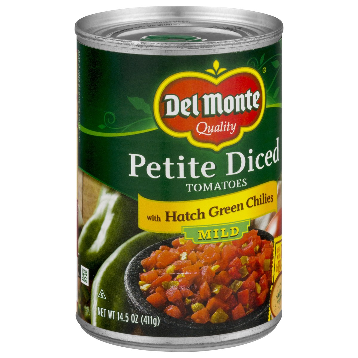 slide 10 of 12, Del Monte Petite Diced Mild Hatch Green Chilies Tomatoes with Hatch Green Chilies 14.5 oz, 14.5 oz