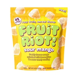 Fruit Riot! Strawberry Peach Sour Mango Mix 8 oz