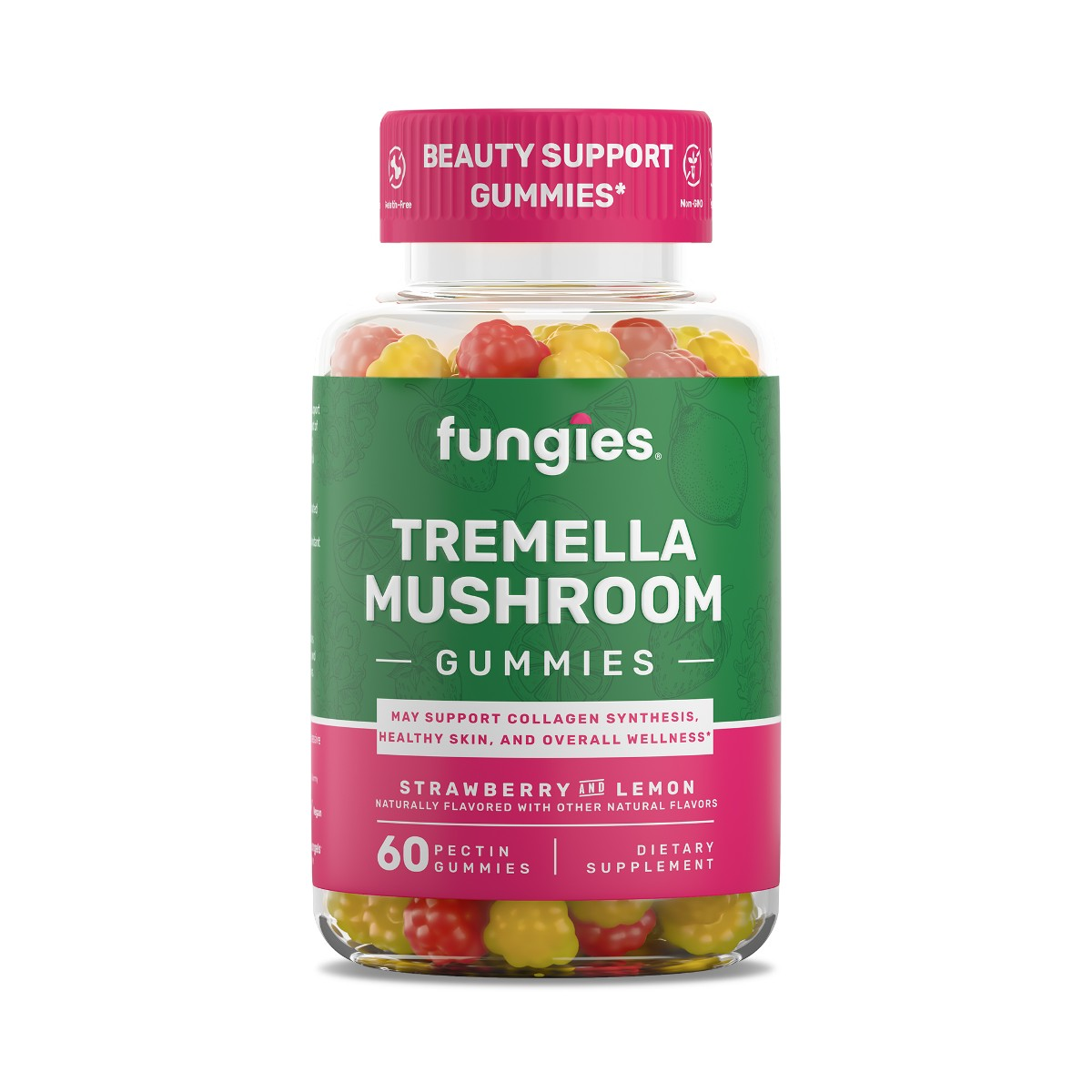 slide 1 of 1, Fungies Tremella Mshroom Gmmy, 60 ct