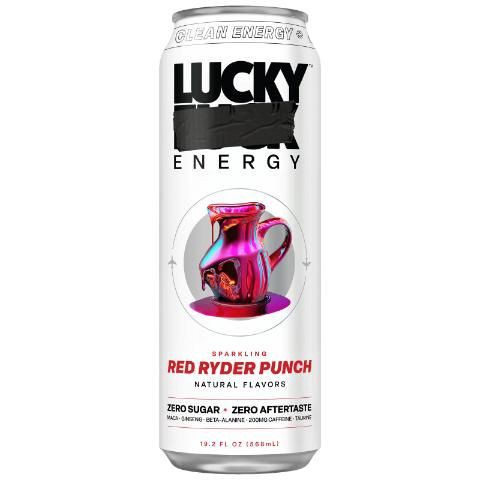 slide 1 of 1, Lucky Energy Red Ryder Punch, 16 oz