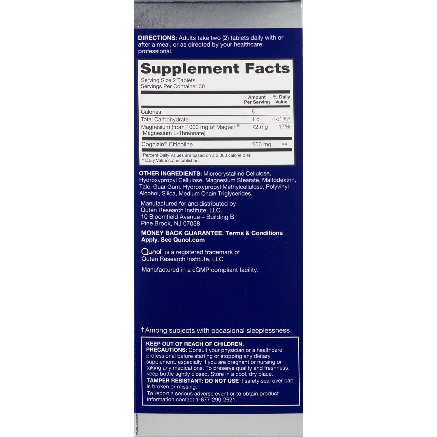 slide 2 of 3, Qunol Focus Plus Brain Health 60 Tablets, 60 ct