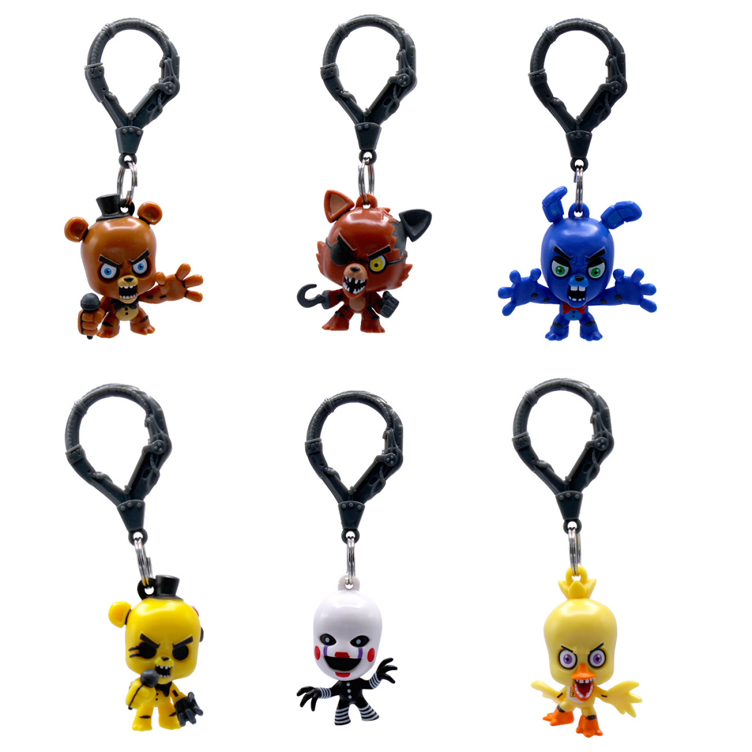 slide 4 of 4, Five Nights at Freddy's Backpack Hanger Assortment, 1 ct