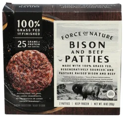 Bison & Beef Patties Gf Iqf