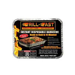 Grill Fast Instant Disposable Barbecue