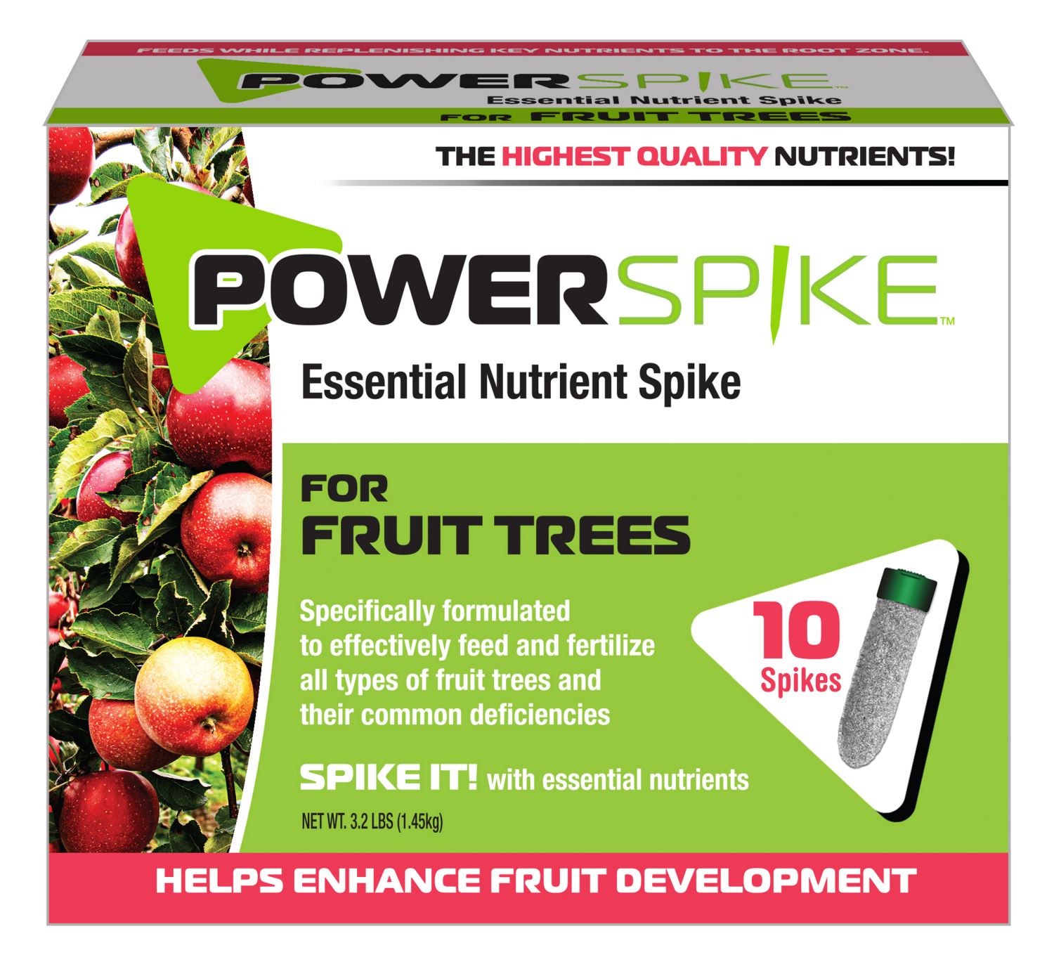slide 1 of 1, JVH Power Spike for Fruit Trees 10 ct, 10 ct