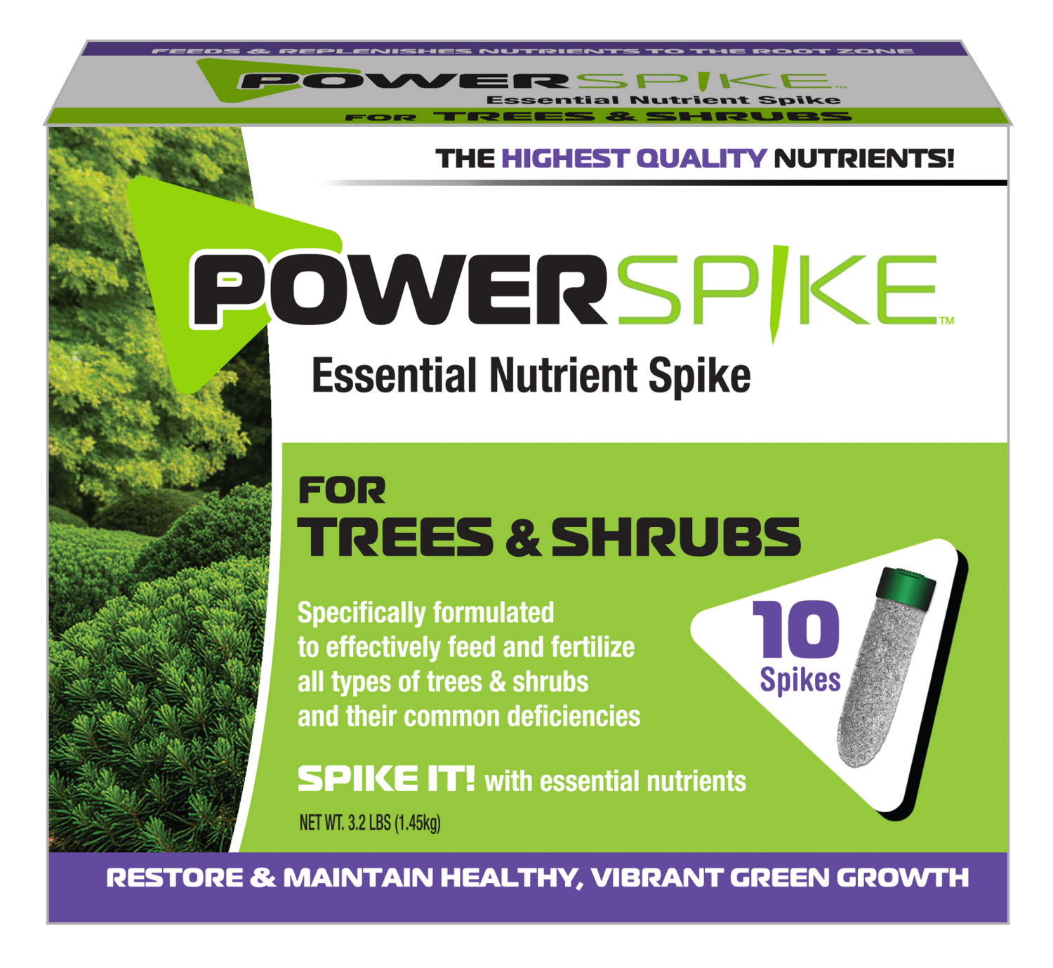 slide 1 of 1, JVH Power Spike for Trees & Shrubs 10 ct, 10 ct
