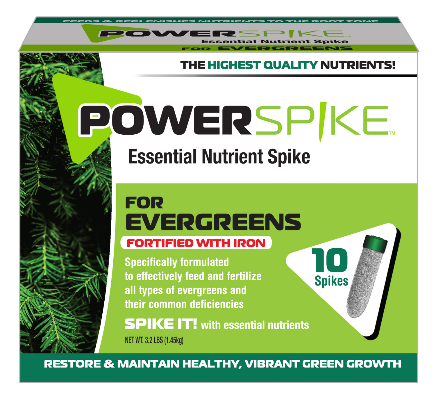 slide 1 of 1, JVH Power Spike for Evergreens 10 ct, 10 ct