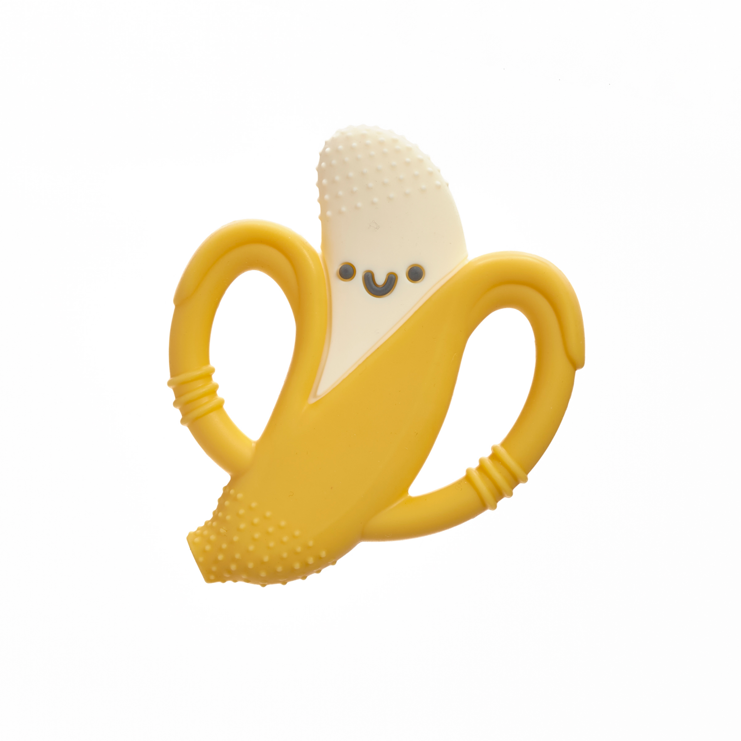 slide 1 of 1, Itzy Ritzy Easy Hold Teether Crib Toy - Banana, 1 ct