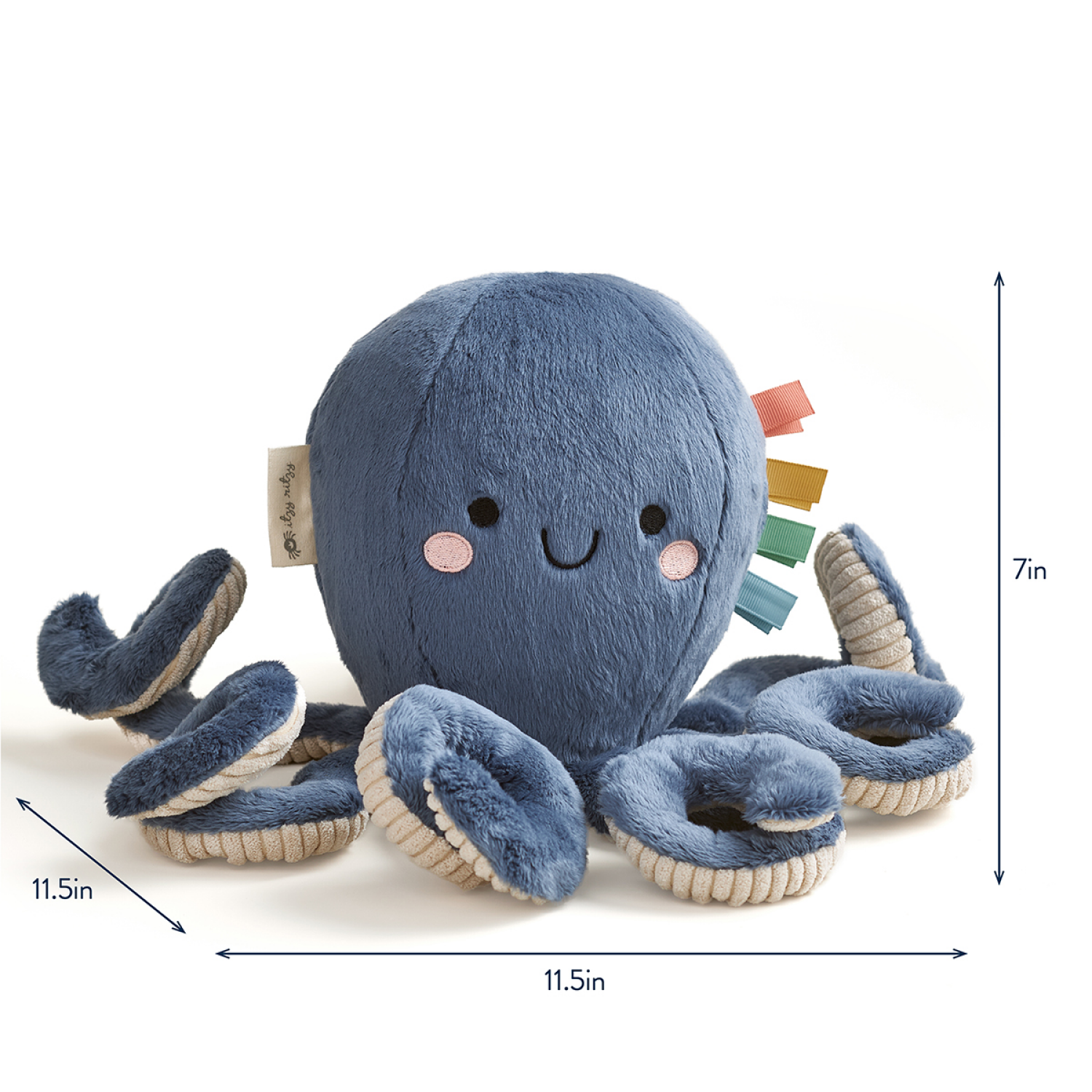 slide 1 of 3, ITZY RITZY Sweetie Snuggles - Ollie the Octopus, 1 ct