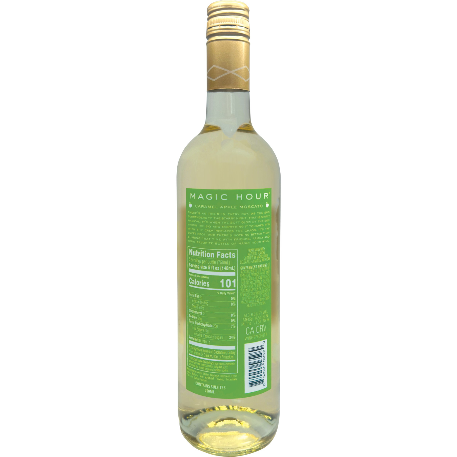 slide 2 of 2, Magic Hour Moscato Caramel Apl, 750 ml