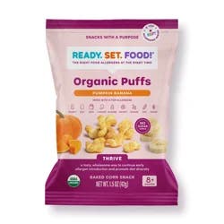 Ready Set Food Organic Puffs Pumpkin Banana 1.5oz