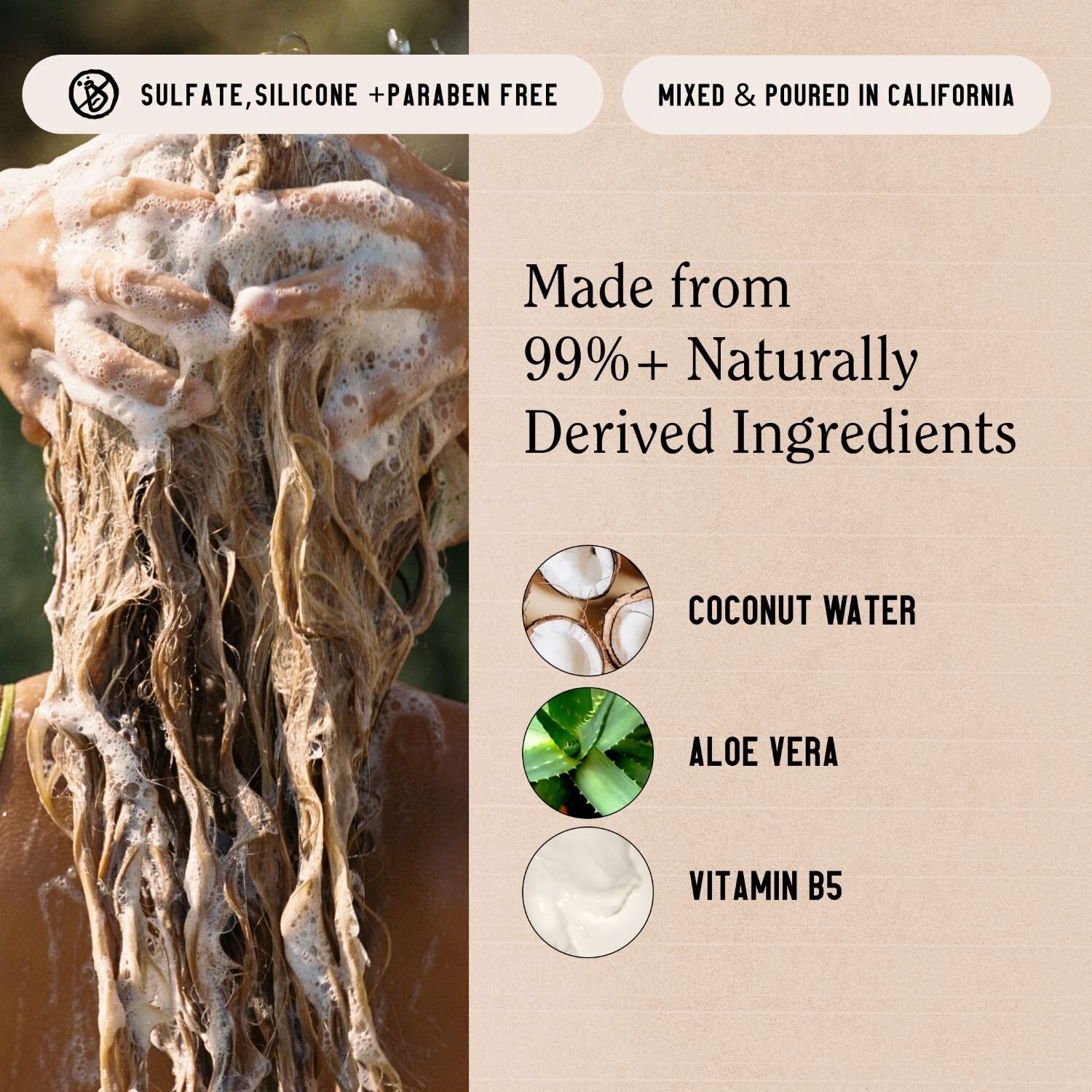 slide 8 of 8, NON BRAND California Naturals Daily Shampoo, 12 Oz, 16.5 oz