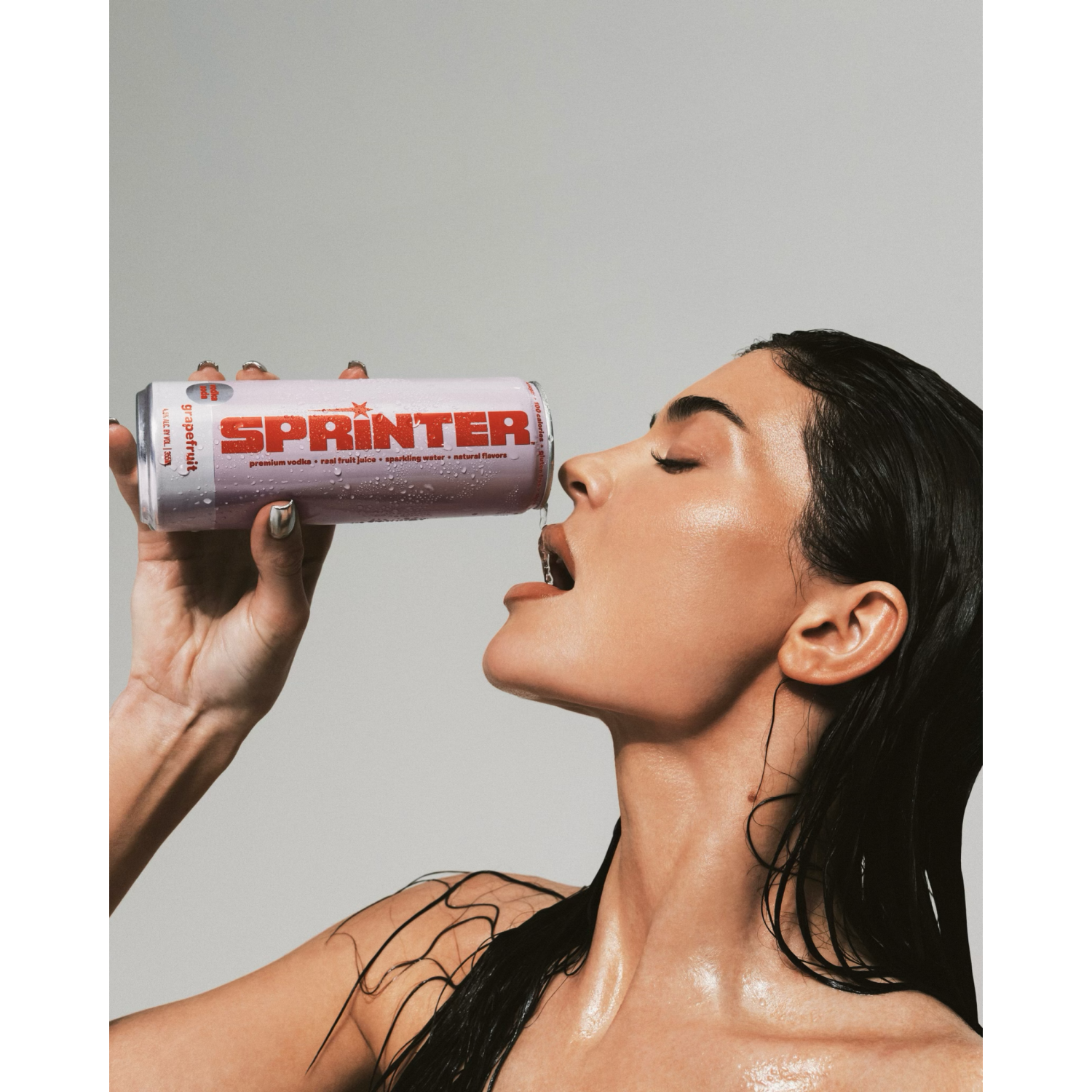 slide 5 of 6, Sprinter Grapefruit/Lime/Peach/Black Cherry Vodka Soda Variety Pack 8 - 355 ml Cans, 8 ct