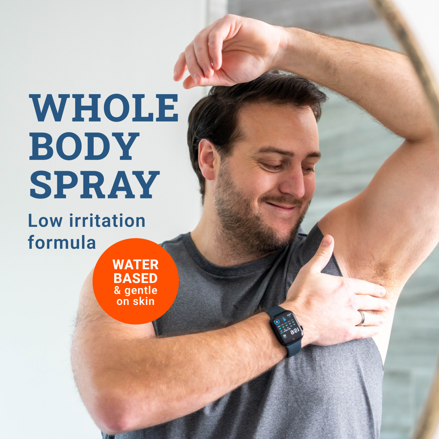 slide 5 of 5, Mando Whole Body Deodorant, Spray, Pro Sport, 3.6oz, 3.6 oz