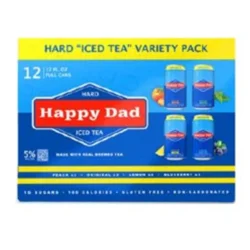 Happy Dad Hard Tea Variety Pk 12pk 12oz