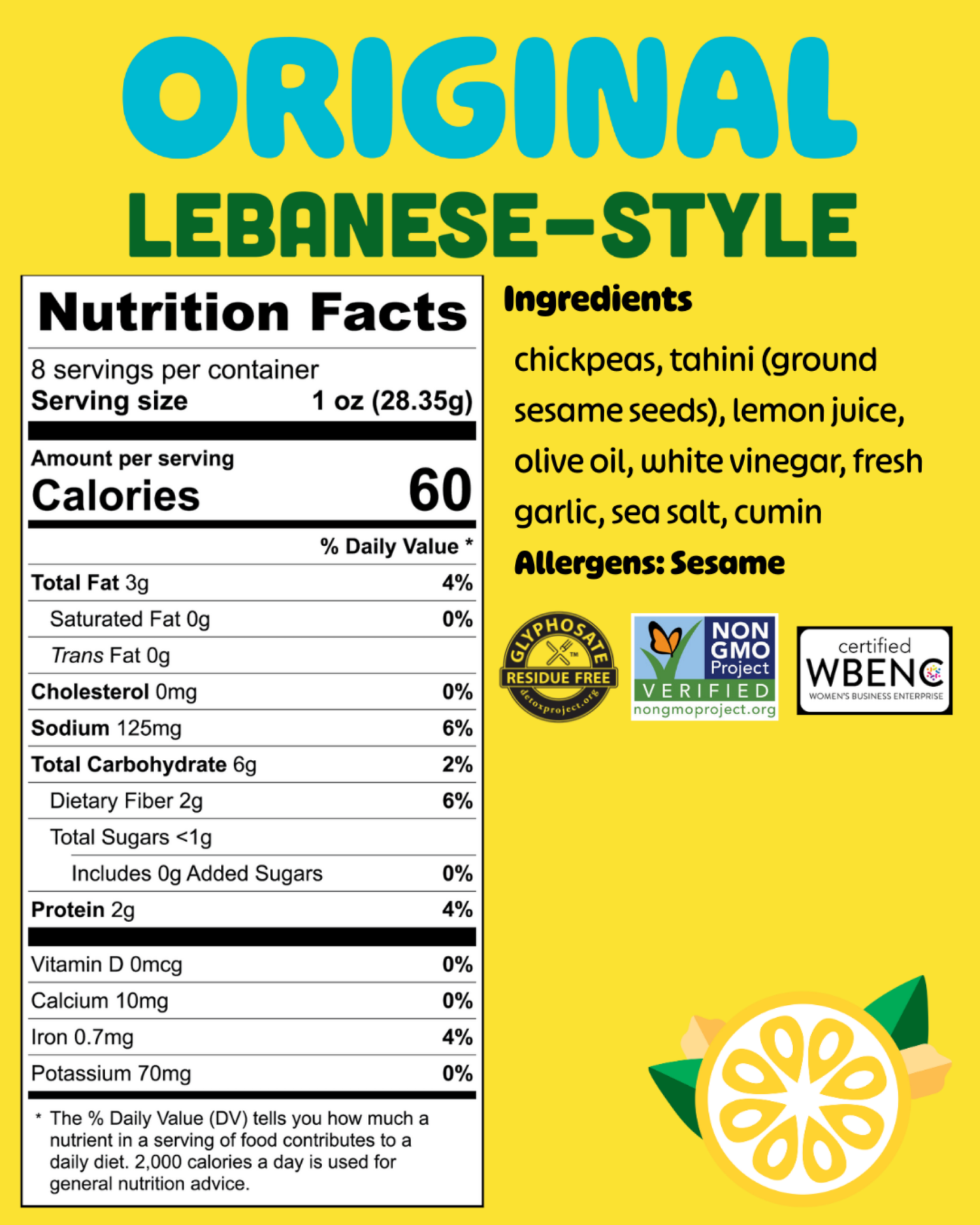 slide 2 of 5, Hummus Goodness Classic Hummus 8 oz, 8 oz