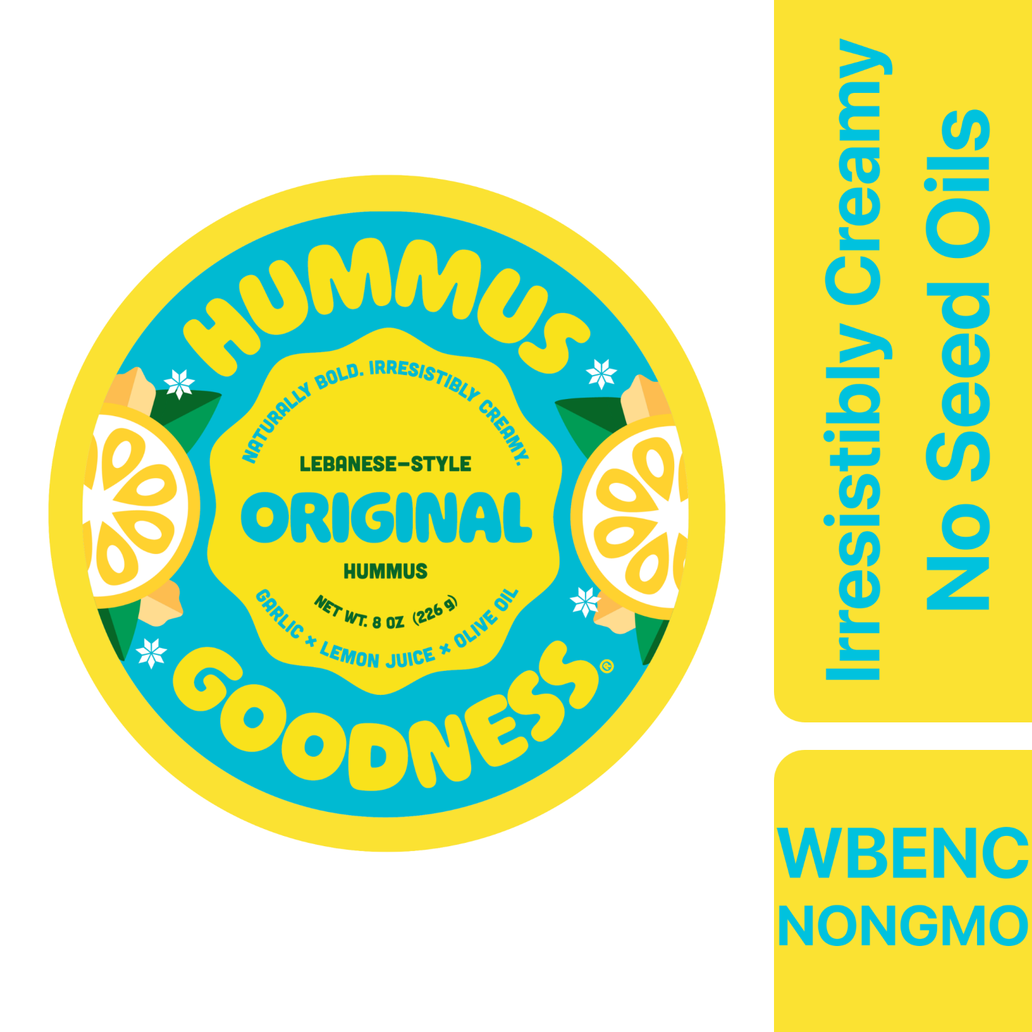 slide 3 of 5, Hummus Goodness Classic Hummus 8 oz, 8 oz