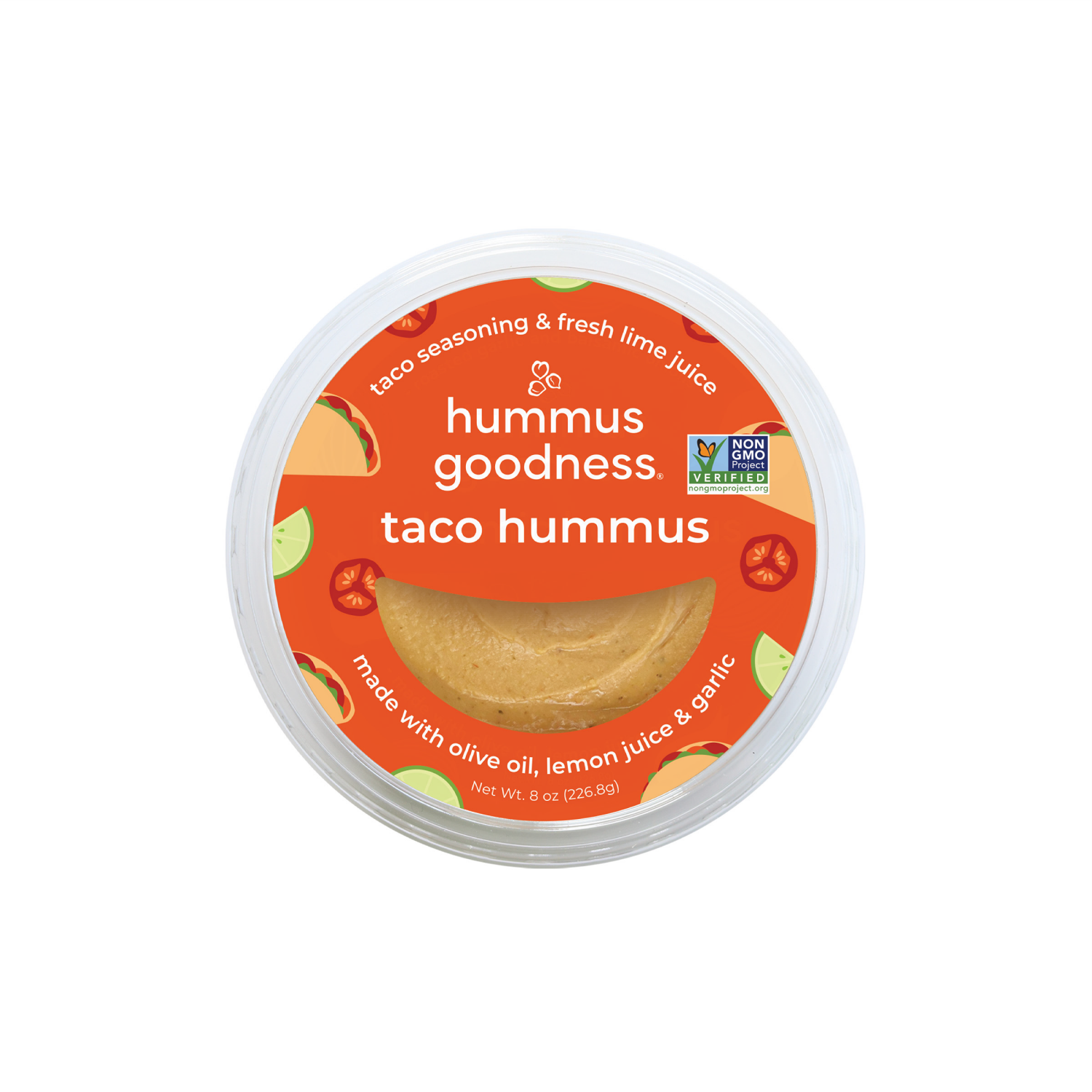 slide 1 of 5, Hummus Goodness Taco Hummus 8 oz, 8 oz