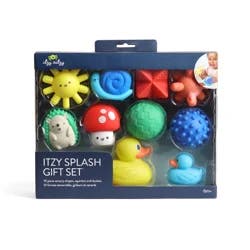 Itzy Ritzy Itzy Splash Gift Set with Sensory Shapes, Bath Squirters, and Duckies - 10pc