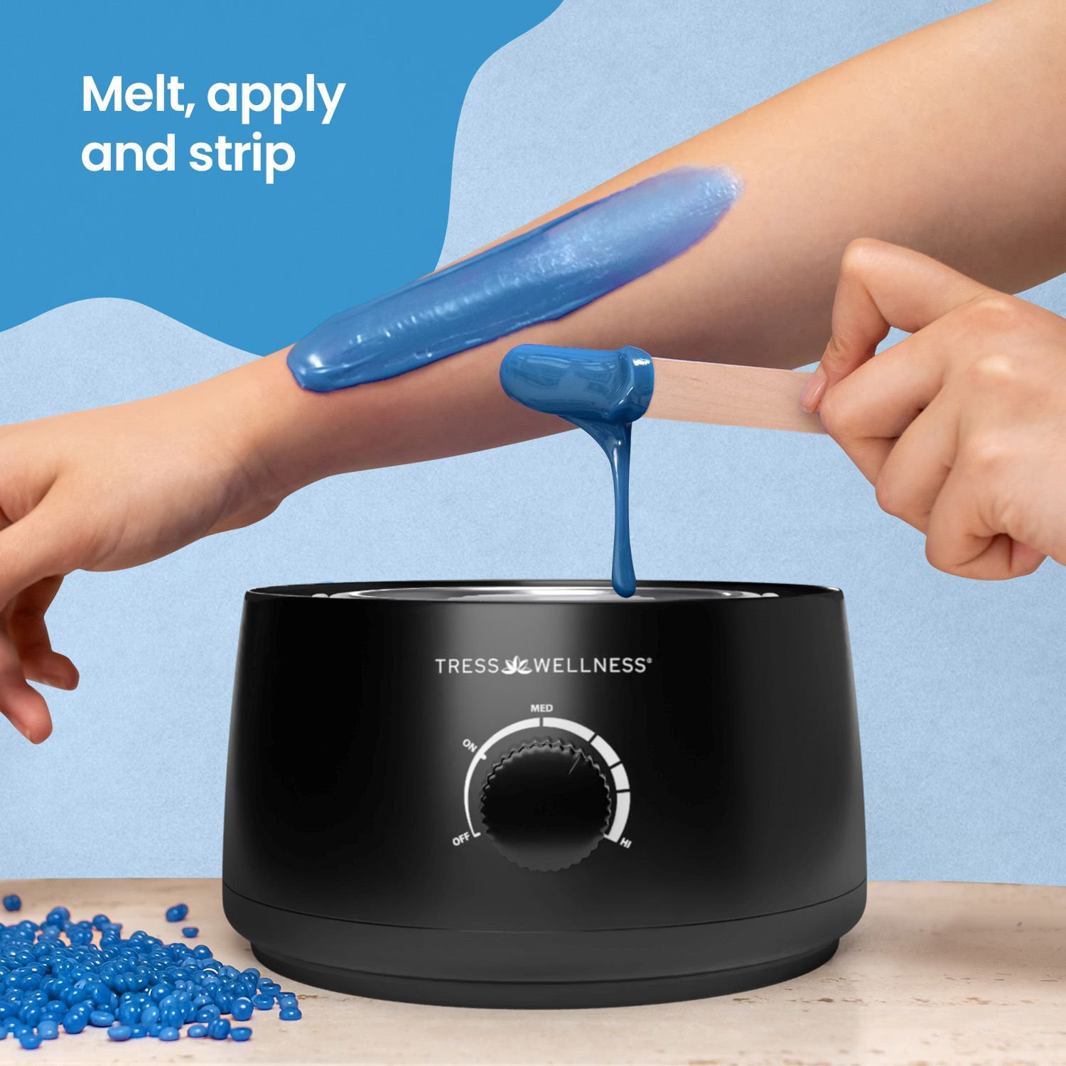 slide 2 of 11, NON BRAND Tress Wellness Premium Hard Wax Beads, 19.2 Oz, 19.2 oz