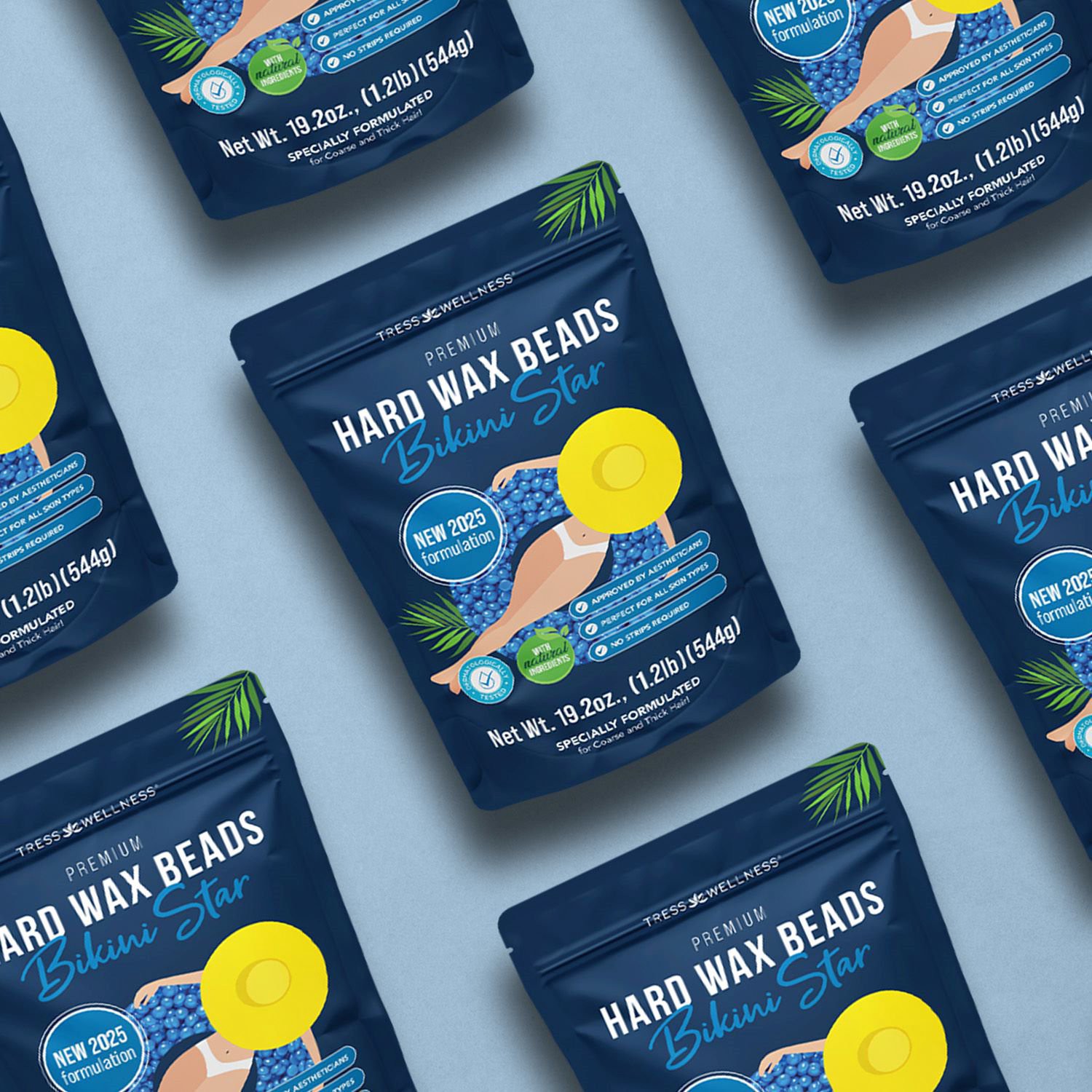 slide 10 of 11, NON BRAND Tress Wellness Premium Hard Wax Beads, 19.2 Oz, 19.2 oz