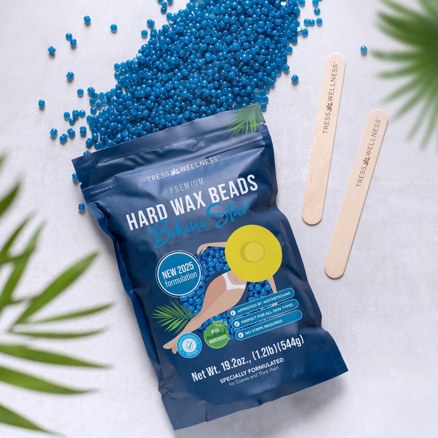 slide 4 of 11, NON BRAND Tress Wellness Premium Hard Wax Beads, 19.2 Oz, 19.2 oz