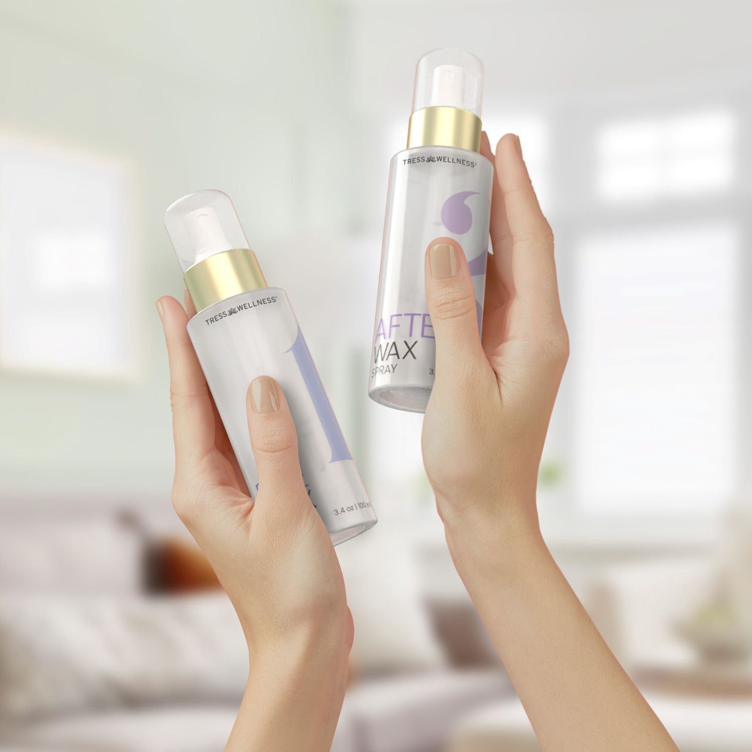 slide 6 of 10, NON BRAND Tress Wellness Pre & After Wax Spray, 3.4 oz