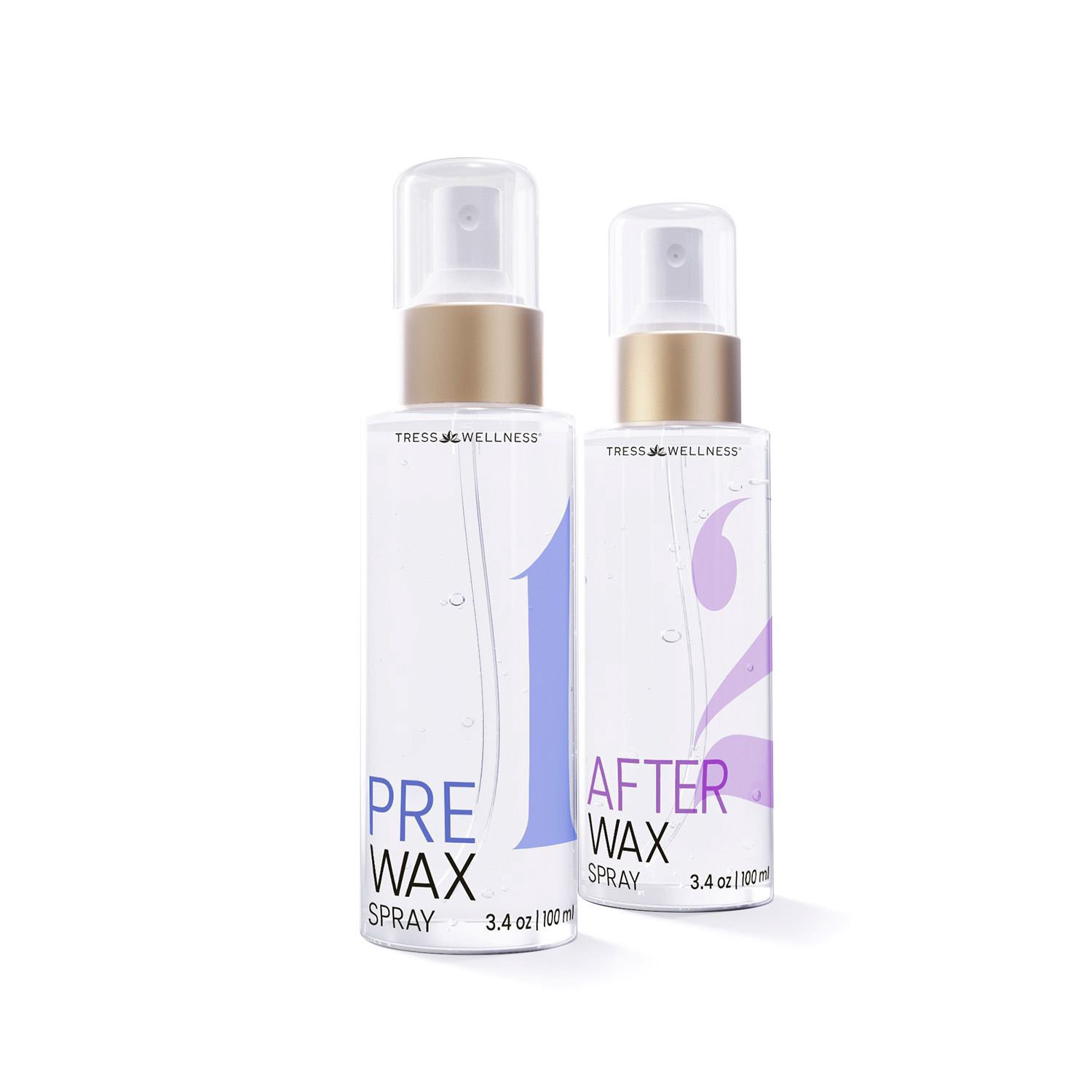slide 3 of 10, NON BRAND Tress Wellness Pre & After Wax Spray, 3.4 oz