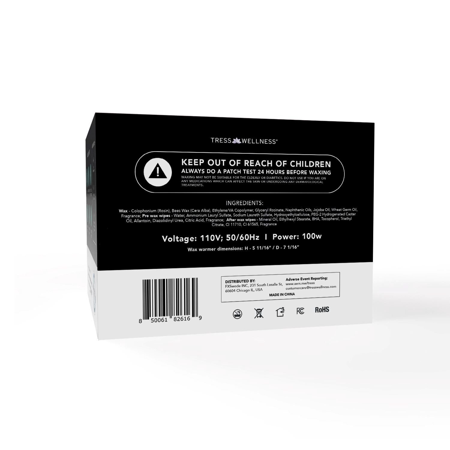 slide 2 of 15, NON BRAND Tress Wellness At-Home Waxing Kit, 1 ct