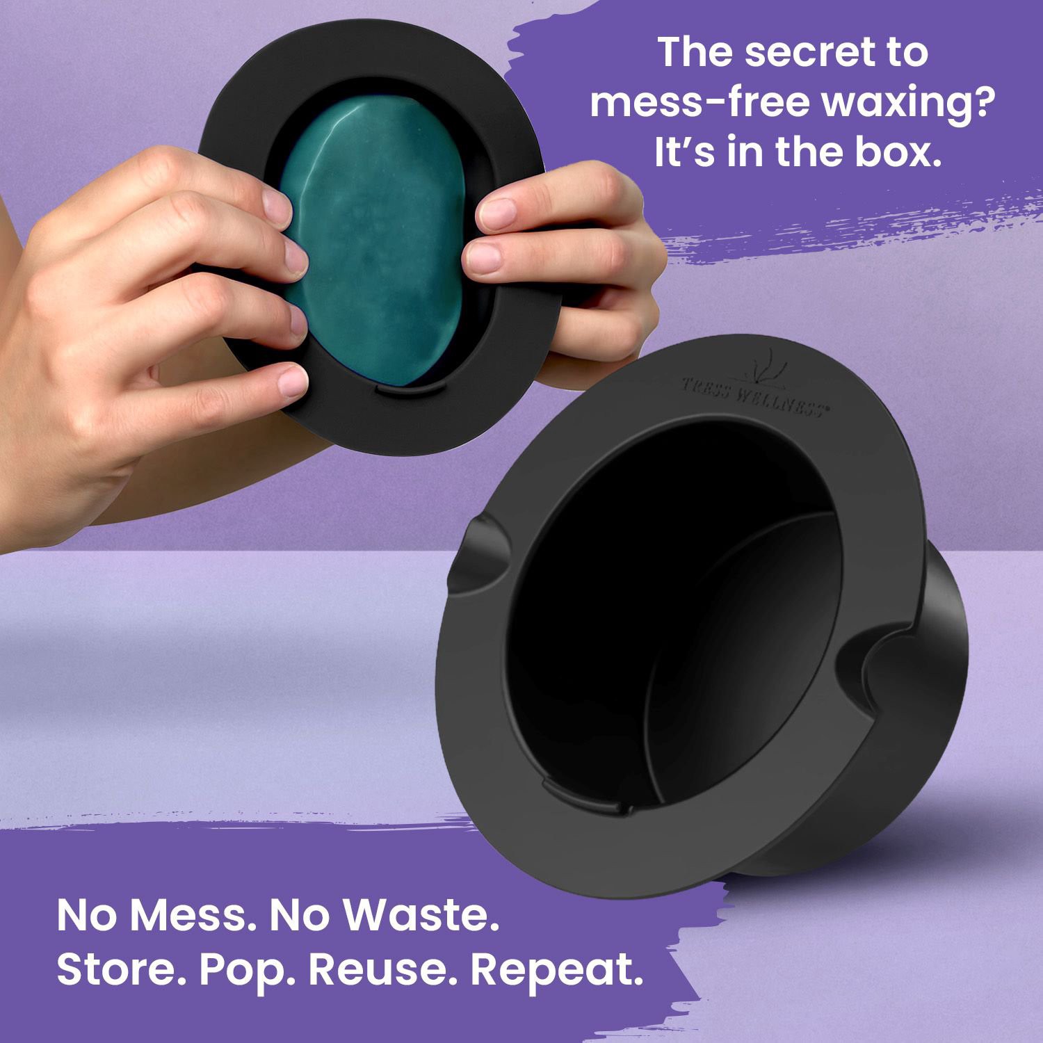 slide 11 of 15, NON BRAND Tress Wellness At-Home Waxing Kit, 1 ct