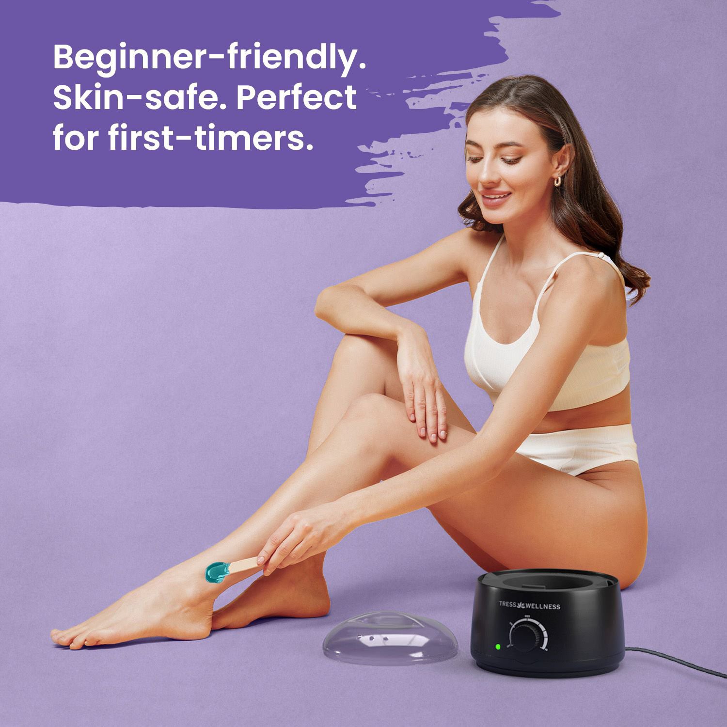 slide 10 of 15, NON BRAND Tress Wellness At-Home Waxing Kit, 1 ct