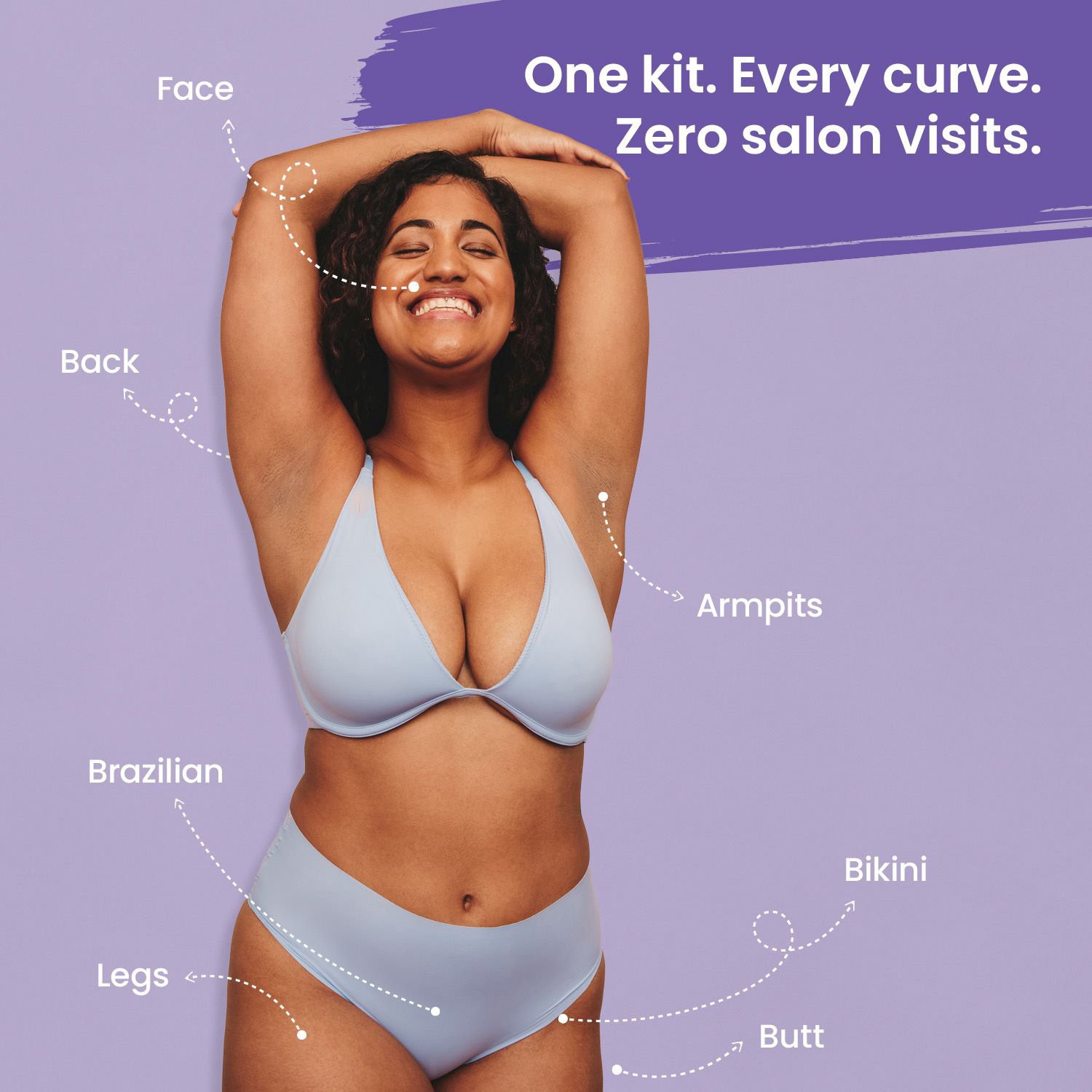 slide 14 of 15, NON BRAND Tress Wellness At-Home Waxing Kit, 1 ct