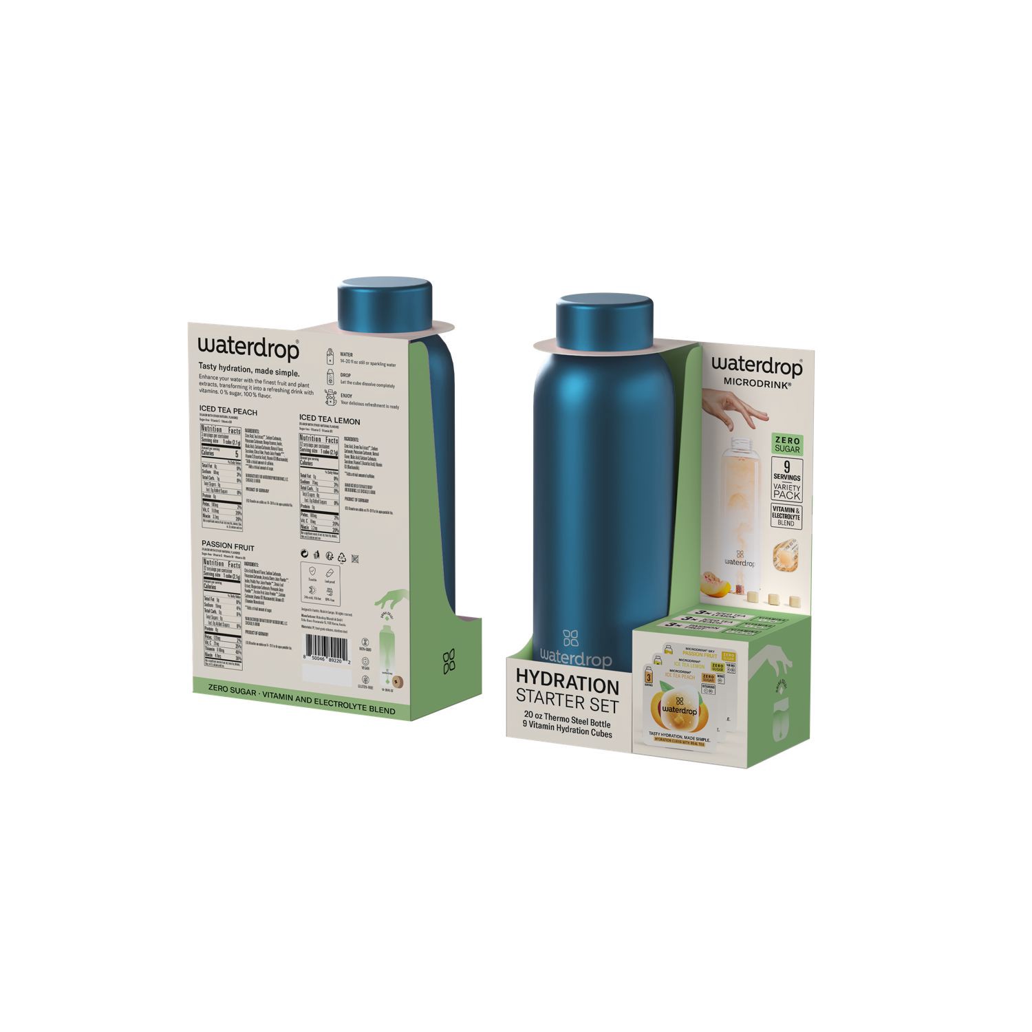 slide 4 of 6, Waterdrop, Hydration Starter Kit, 15.2 Oz, 1 ct