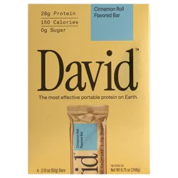 David 28g Protein Bars - Cinnamon Roll