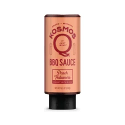 Kosmos Q, Peach Habanero BBQ Sauce, 15.5 oz